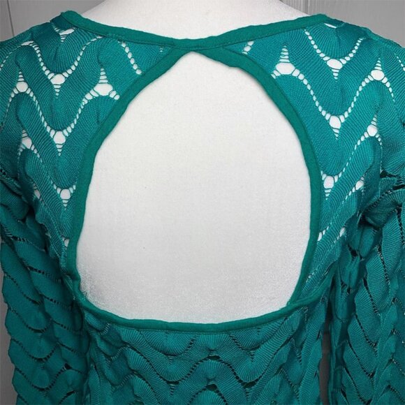 FREE PEOPLE Chevron pattern open back dress - Picture 5 of 7